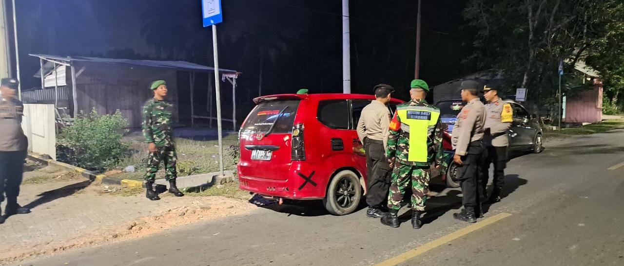 Jelang Pilkada 2024, Polsek Moramo Utara Laksanakan Razia, Pelaksanaannya Dipimpin Kapolsek