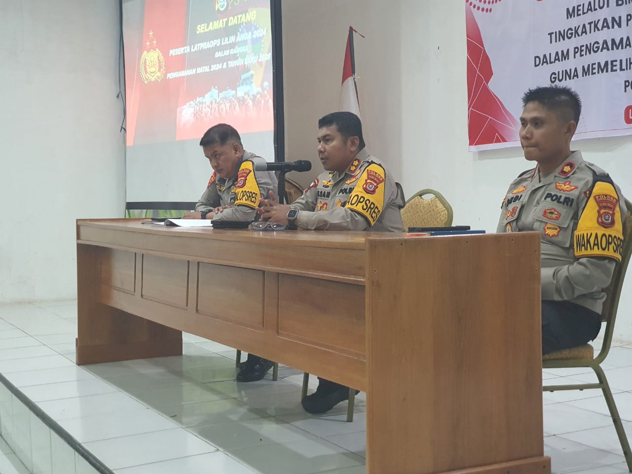 Kapolres Konsel Buka Pelatihan Pra Operasi Lilin Anoa – 2024, Ini Atensinya
