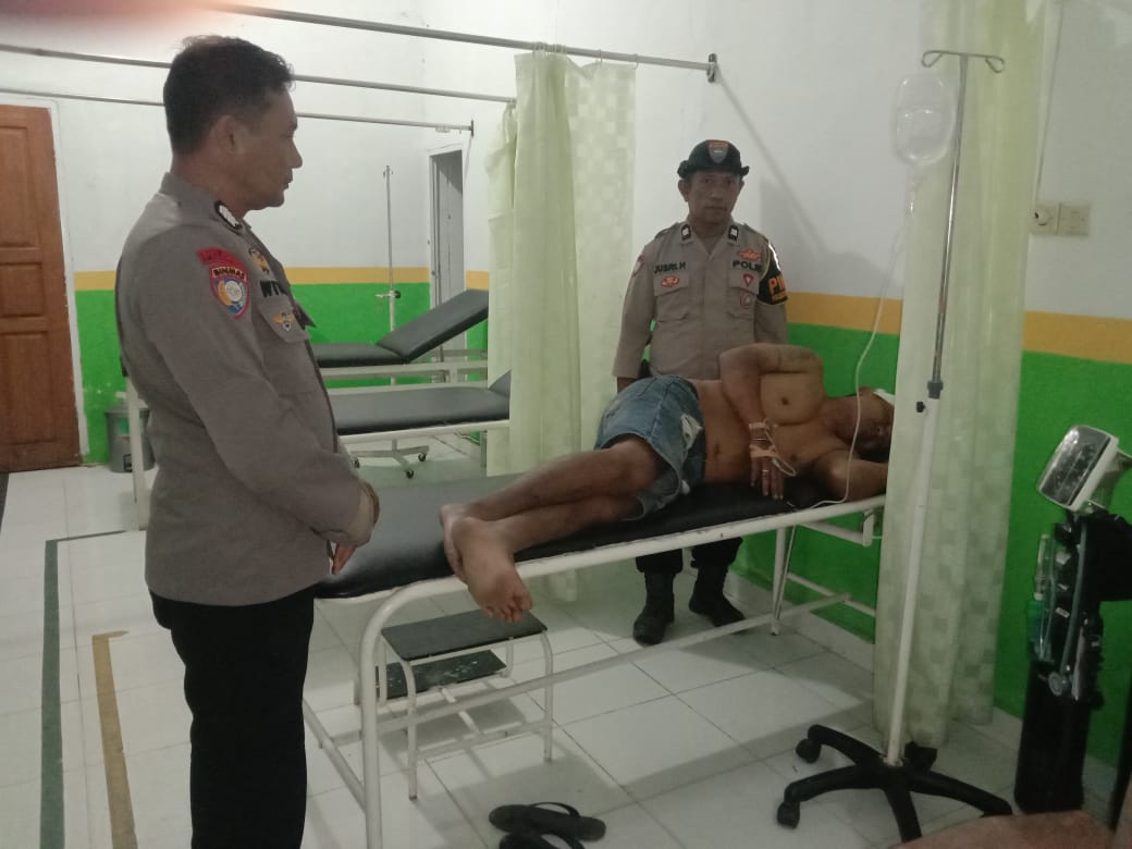 Terduga Pencuri Kendaraan Bermotor Diamuk Massa, Kapolsek Moramo Utara ; Saat Ini Kami Amankan Dan Sedang Dalam Pemeriksaan Penyidik
