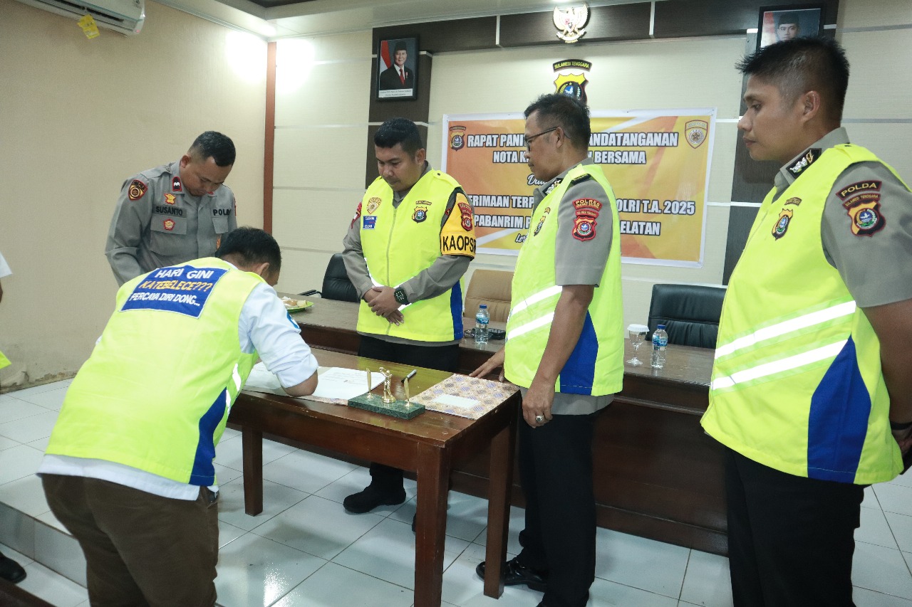 Polres Konsel Laksanakan Penandatangan MoU Dengan Pengawas Eksternal Pabanrim Polri. Ini Kata Kapolres Konsel