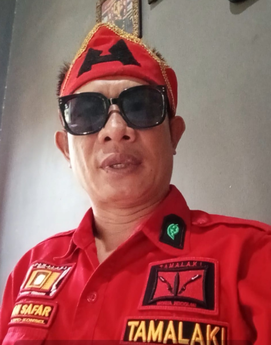 Ketua Ormas Tamalaki Wonua Ndolaki Kabupaten Konsel Dukung Polri Tetap Dibawah Presiden