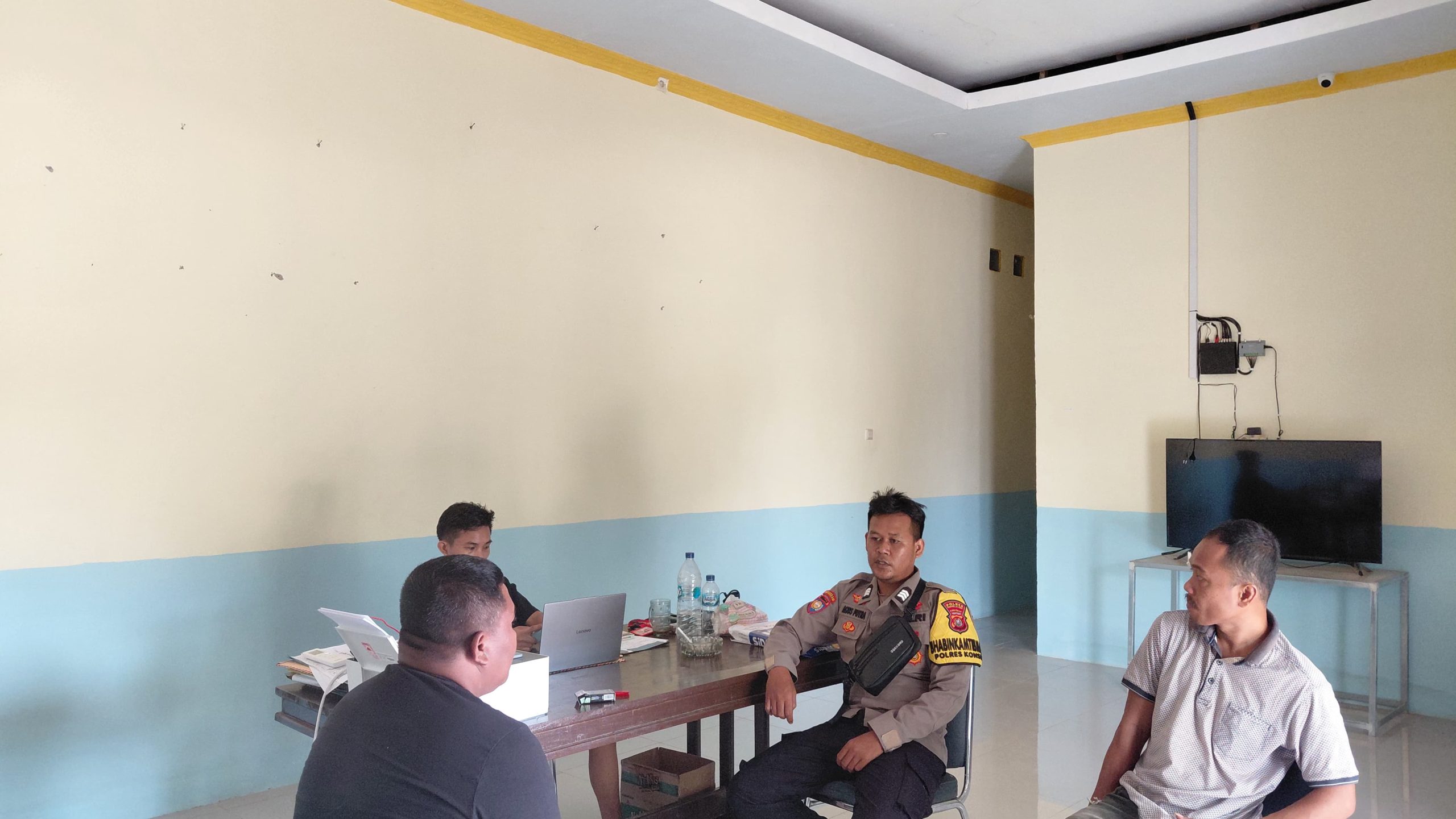 Bhabinkamtibmas Polsek Benua Gencarkan Patroli Dialogis, Ajak Masyarakat Bersama Jaga Kamtibmas